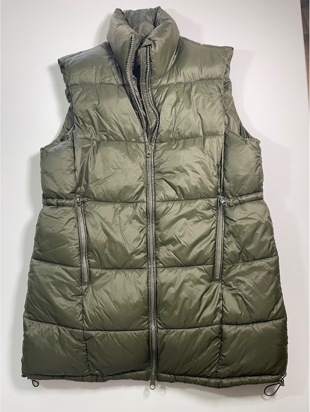 Gibson Latimer Olive Green Puffer Vest size XL